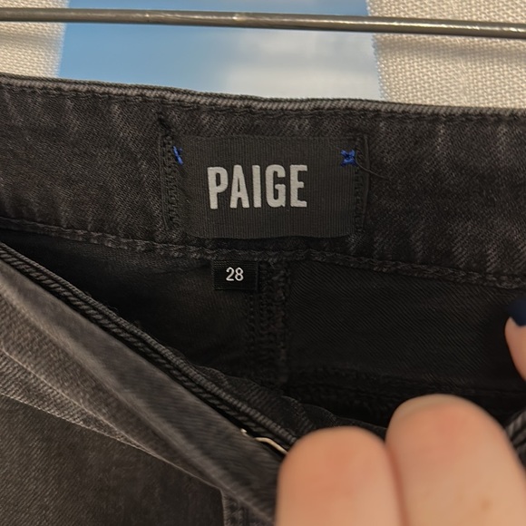 Paige Colette Crop Flare Jeans NWT - Picture 5 of 11